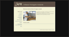 Desktop Screenshot of fromagersromands.ch